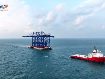 SME - DISCHARGING 04 STSs CRANE - Phuoc An Sea Port